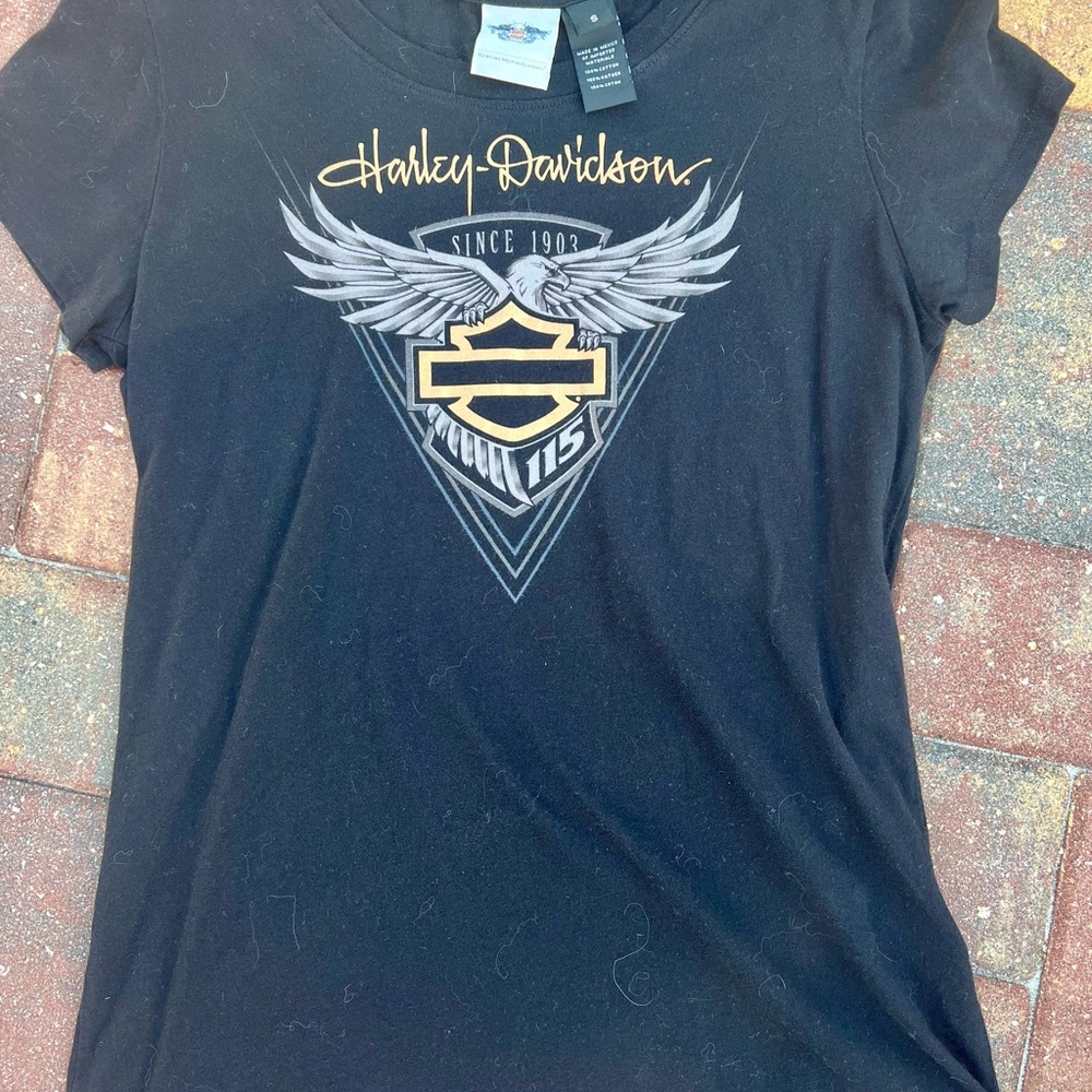 Harley-Davidson Black Graphic T-Shirt